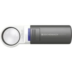 Eschenbach 15117 Lente Dingrandimento Portatile Con Illuminazione LED Ingrandimenti: 7 X Lente: (Ø) 35 Mm Antracite/Bia