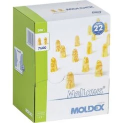 Moldex 760001 MelLows Tappi Per Le Orecchie 22 DB Usa E Getta 200 Paio/a