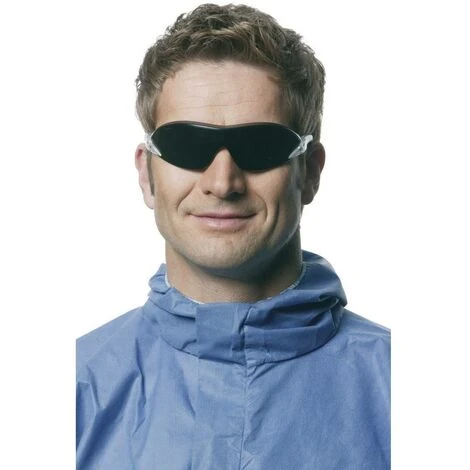 3M 2840 2845 Occhiali Di Protezione Argento, Nero - immagine 2