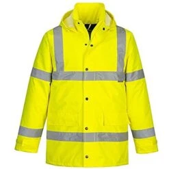 Portwest S460 Giacca Traffico Ad Alta Visibilità, Giallo, 5XL
