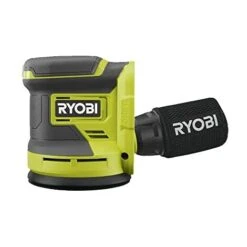 Ryobi R18ROS-0 Levigatrice Rotorbitale 18V ONE+, Batteria Non Inclusa, Diametro Disco 125mm, Velocità 10.000 Giri/Minuto, Diametro Orbita 2.5mm, 20.000 Oscillazioni Al Minuto