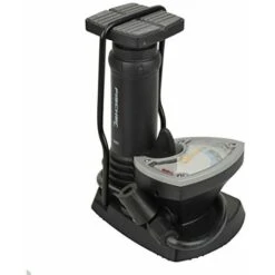 Fischer, Pompa A Piede, Verticale, Con Manometro, Incluso Adattatore, 85575