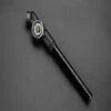 1pc Pompa Da Bicicletta Con Barometro Portatile Mini Ad Alta Pressione Mountain Bike Basket Ugello Americano Pompa Ugello Francese