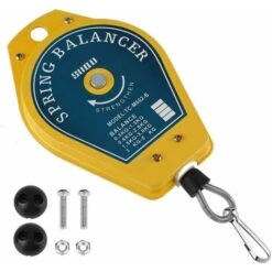 Bilanciatore A Molla Presa Da Soffitto Con Bilanciatore A Molla Bilanciatore A Molla Staffa Di Bilanciamento A Molla Retrattile Sospesa 0,5-1,5 Kg Con Accessori