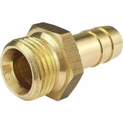 Raccordo Terminale Portagomma Aria Compressa - Attacco Filettato Esterno - G 1/2" X13mm - 1 Pezzo