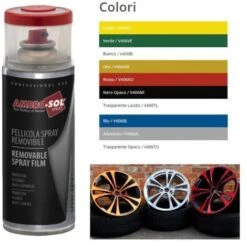 SPRAY PELLICOLA REMOVIBILE 400 ML ALLUMINIO AMBROSOL