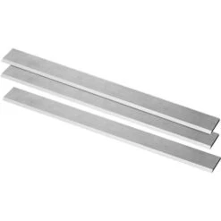 SET DI 3 COLTELLI 250 MM PER PIALLA FILO SPESSORE LEGNO IN ACCIAIO FERVI 0749/C