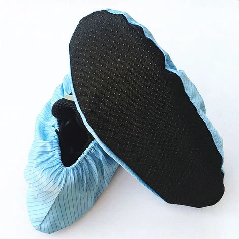6 Paia Di Copriscarpe Antistatiche Riutilizzabili Copriscarpe Antistatiche Copriscarpe Antiscivolo Copriscarpe Antipolvere Per Uso Domestico - immagine 2