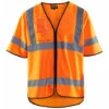 Gilet Blaklader Alta Visibilità Con Zip A Maniche Corte Arancione XXLXXXL
