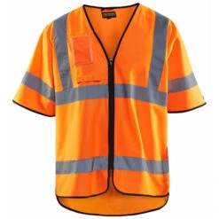 Gilet Blaklader Alta Visibilità Con Zip A Maniche Corte Arancione XXLXXXL