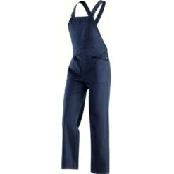 Pantalone Con Pettorina Da Lavoro Realizzato Con Tessuto 100% Cotone Sanforizzato -58