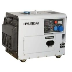 Hyundai DHY8000SE Generatore A Diesel Silenziato 6,3 Kw 456 CC