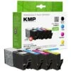 KMP Cartuccia Compatibile Sostituisce HP 912XL (3YP34AE) Imballo Multiplo Nero, Ciano, Magenta, Giallo H188XV 1765,0005