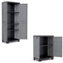 Keter ARMADIO PVC ALTO+BASSO PIU' SET 2 PZ