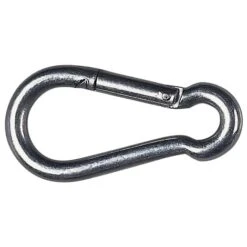 Moschettone In Acciaio Lunghezza 70 Mm Spessore 6,5 Mm Maurer 20 Pz