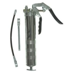 INGRASSATORE A LEVA A UNA MANO +TUBO+TESTINA 400GR POMPA GRASSO