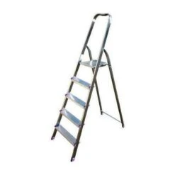 Scala Libretto Domina Sicos - Alluminio/acciaio Gradini 4 H.cm 77 2335851