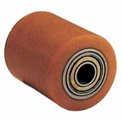 Rullo In Poliuretano 82x100 Con Nucleo In Acciaio Scorrevole Su Doppi Cuscinetti A Sfere 93483
