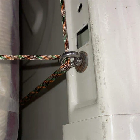 12 Pezzi Bullone Occhiello In Acciaio Inossidabile Bullone Ad Anello Anelli A Vite Per Fissaggio E Sospensione - M4 - immagine 4