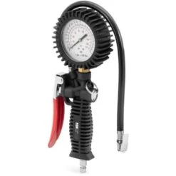 MSW Pistola Gonfiaggio Pneumatici 8 Bar Manometro 0 - 174 Psi