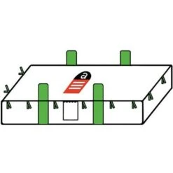 No Name Capacità Di Carico Della Sacca Per Piastra 1500 Kg Di Polipropilene 75 G/m²