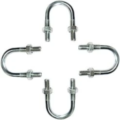 Pinza Sencys - M6 Steel Grigio 44 Mm - 3 Pezzi