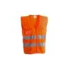 GILET ALTA VISIBILIT� ARANCIONE MULTITASCHE Taglia XXXL