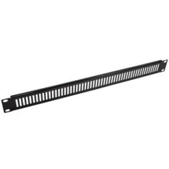 TECHLY PROFESSIONAL Pannello Di Chiusura Ventilato 1 Unita' Nero Nero