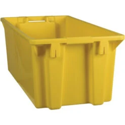 No Name Cassetta Sovrapponibile Bac Giallo L800 X L400 X H300mm