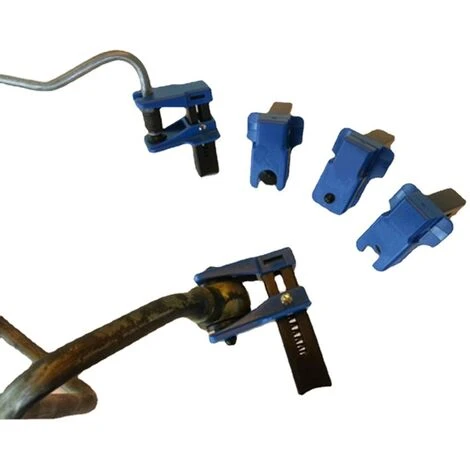 4 Pezzi Tappo Per Tubo Flessibile Dell'olio Del Freno Dell'auto Pinze Per Ugelli Del Freno Dell'auto Tubo Flessibile Del Freno Dello Strumento Dell'olio Per Prevenire Perdite Di Olio - immagine 4