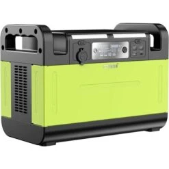 CTECHi 1210Wh Generatore Solare Portatile, Centrale Elettrica Portatile Con Batteria LiFe PO4, Accumulatore Di Energia Mobile 230V/ 1500W Presa AC/DC/USB/Type-C Per Campeggio, Giardino, Camper