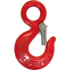 1 PZ Di GANCIO DI SOLLEVAMENTO AL CARBONIO T. 0.8 C/S
