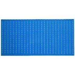 PANNELLO PORTAUTENSILI FORATO PORTA ATTREZZI PORTA UTENSILI OFFICINA NEGOZIO (COLORE AZZURRO)