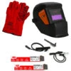Kit Per La Saldatura MMA Con Maschera Autoscurante