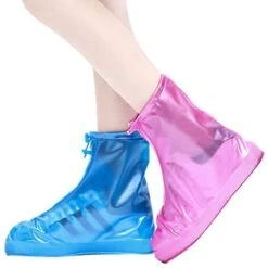Copriscarpe Antipioggia Riutilizzabili Per Stivali Da Pioggia, Copriscarpe Impermeabili Antiscivolo, Galosce Pieghevoli Per Uomo/donna/bambino