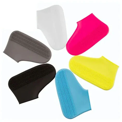 Copriscarpe In Silicone Impermeabile Antipioggia Taglia M Copertura Antiscivolo - immagine 3