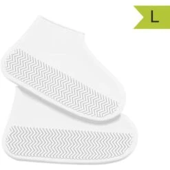Copriscarpe In Silicone Impermeabile Antipioggia Taglia L Copertura Antiscivolo