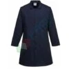 Portwest Camice Da Lavoro Per Uomo, Modello Alimentare, 1 Tasca, 65% Poliestere + 35% Cotone, 245 Gr, Chiusura Bottoni, Colore Blu Navy