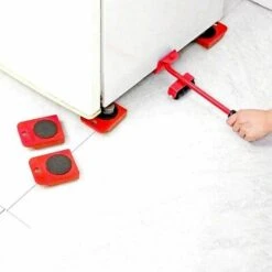 No Brand Kit Sollevatore Sposta Mobili Solleva Ruote Piastre 150 Kg Spostare Sollevare