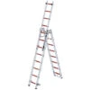 Echelle Transformable 3 Plans - Longueur 9,2m / Pliée 2,3m - 115093