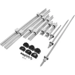 6 X Sbr20 Guida Lineare 300/600/1000mm + 3 X Vite A Sfera Sfu1605-350/650/1050mm