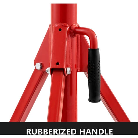 VEVOR Supporto Di Martinetto Per Tubi Altezza Regolabile 71-131cm Carico 1134KG - immagine 5