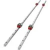 VEVOR Guida Lineare HSR15-1500mm 2 Pezzi Set Con Blocco A 4 Cuscinetti Quadrati