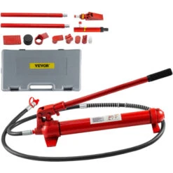 1,4M Porta Power Hydraulic Jack Repair Tool Kit Power Set Auto Tool 12 Ton