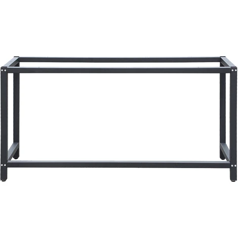 Telaio Per Banco Da Lavoro Struttura Tavolo Per Attrezzi Base Tavolo 50x125x80cm - immagine 3