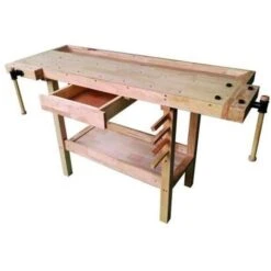 Vigor Banco Da Lavoro Legno Classic Legno 149X62X86H