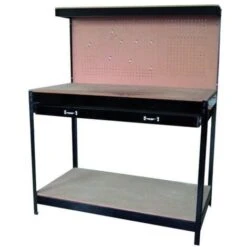 Vigor Banchi Lavoro Acciaio Con Cassetto 120X60X150