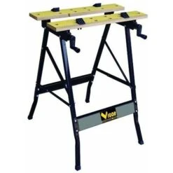 Vigor Banco Da Lavoro In Acciaio Richiudibile VBL-100 56X62X76 Cm
