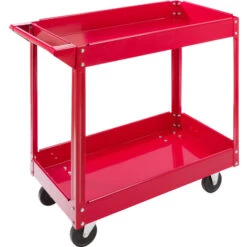 AREBOS Carrello Da Officina 2 Piani