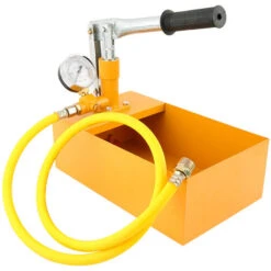 Macchina Della Pompa Di Prova Idraulica Manuale Del Tester Di Pressione Dell'acqua Di Alluminio 2.5MPa 25KG Con G1/2